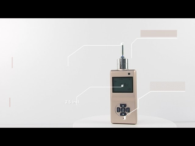 Chiny ES20B portable gas detector for NO2 , 0-20ppm, with sound light vibration alarm system na sprzedaż