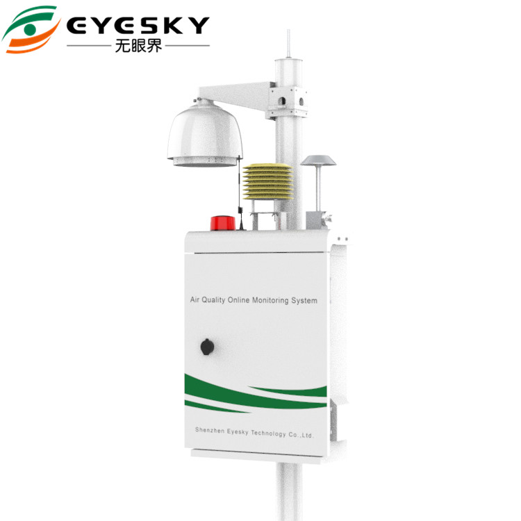 ES60A-A6 System monitorowania jakości powietrza zewnętrznego (AQMS), PM2,5 PM10 TSP CO SO2 NOx O3 Monitorowanie jakości powietrza w czasie rzeczywistym