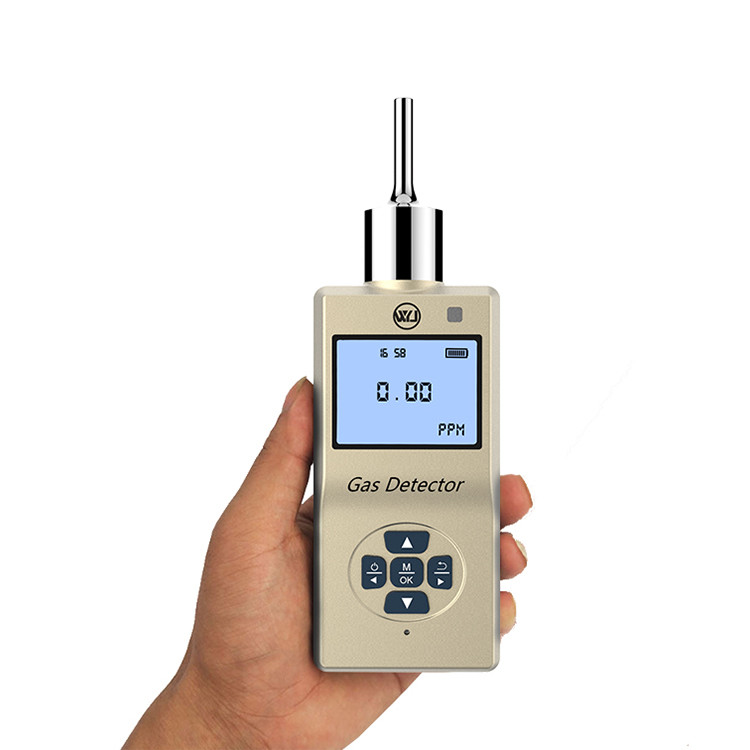 Ręczny detektor pojedynczego gazu o wymiarach 135 x 65 x 35 mm z czujnikiem elektrochemicznym