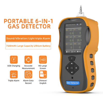 Handheld Chlor Gas Detector, Toxic Gas Detector ISO9001 Certification