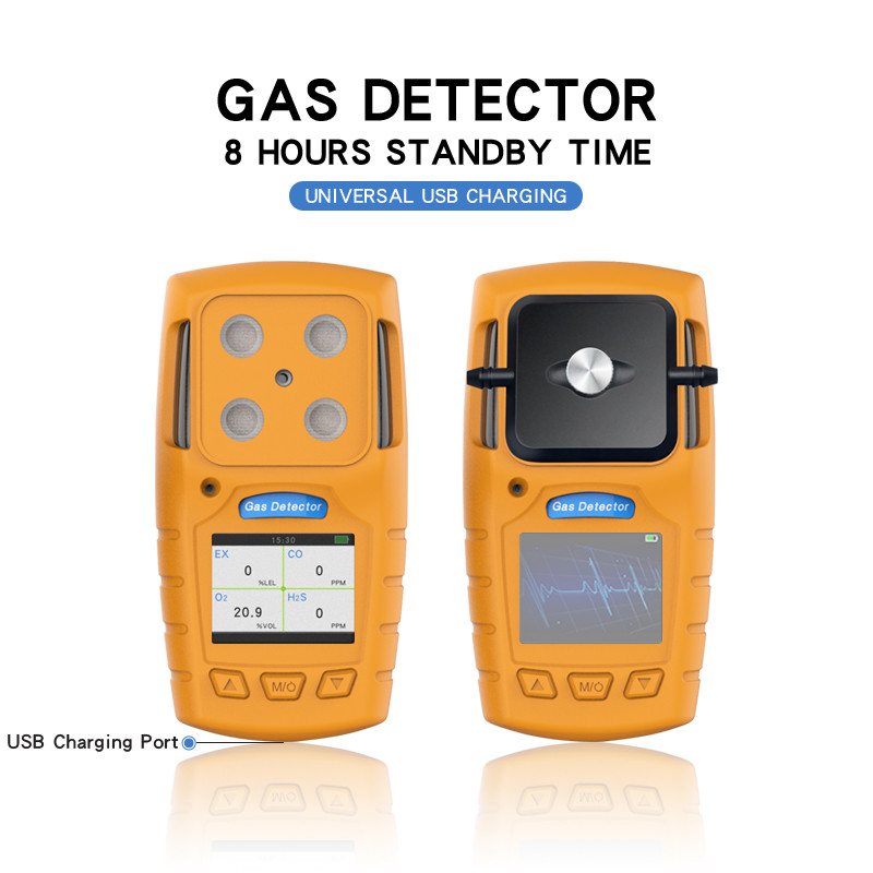 Detektor gazu High Precision Co H2s O2 Ch4 Multi Gas Analyzer