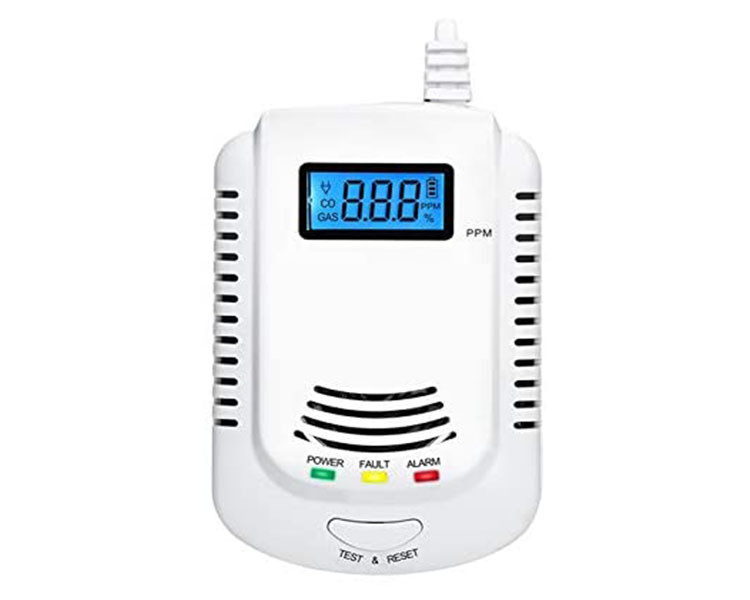 Podłącz detektor alarmowy tlenku węgla do domowej kuchni KOABBIT